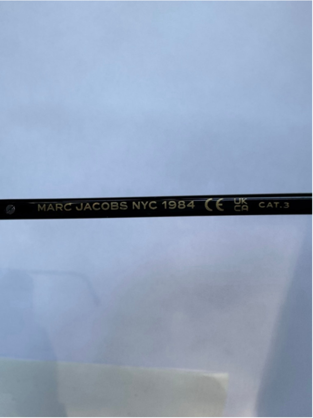 NEW Marc Jacobs 760/S Aviator Sunglasses Gold Black Gray Gradient 60mm - Picture 10 of 11